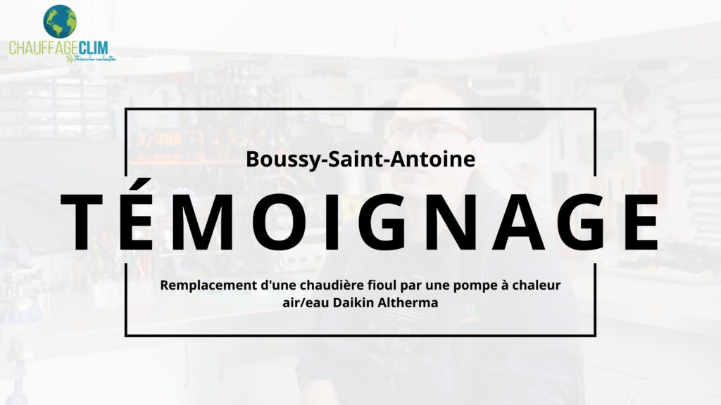 Témoignage ! Remplacement d'une chaudière par une pompe à chaleur Daikin Altherma